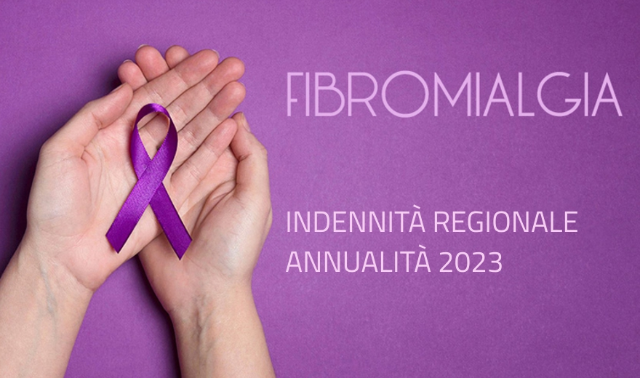 Riapertura termini domande Indennità Regionale Fibromialgia (IRF)