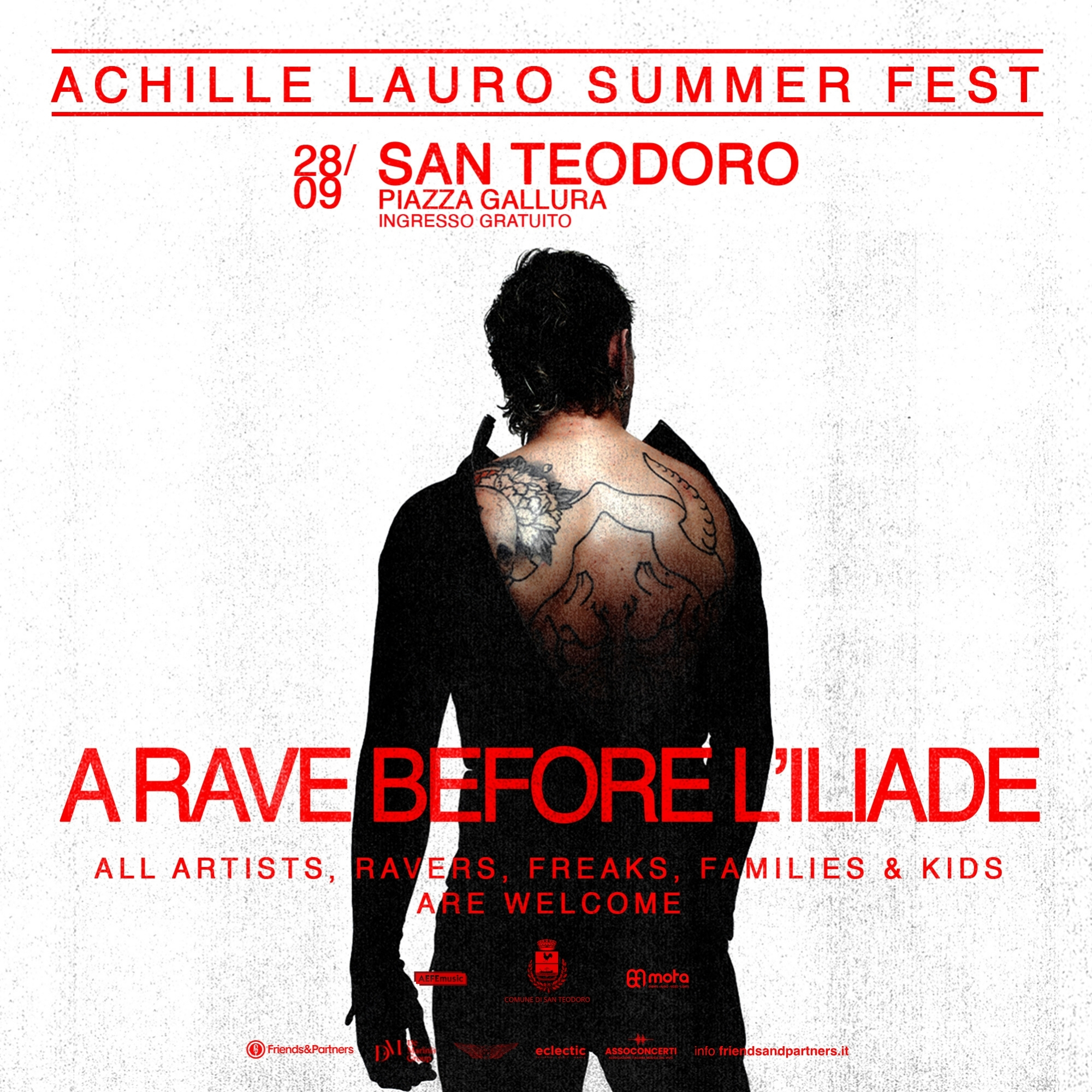 Concerto Achille Lauro 28/09/2024