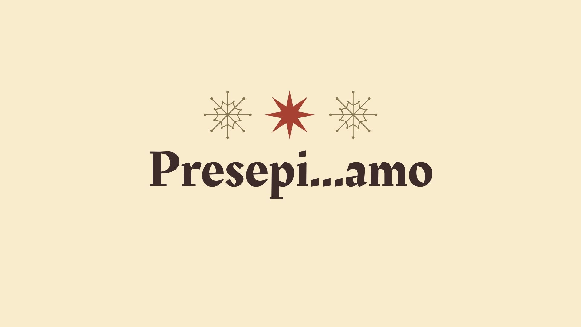 Presepiamo