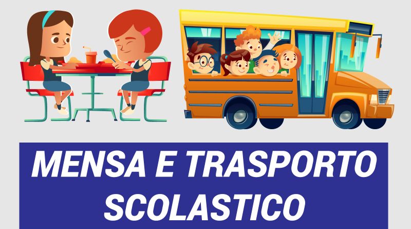 Servizi scolastici comunali - Mensa e trasporto scolastico 2024/2025 - Iscrizioni on line